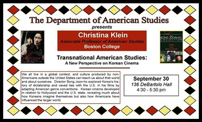 Christina Klein Lecture