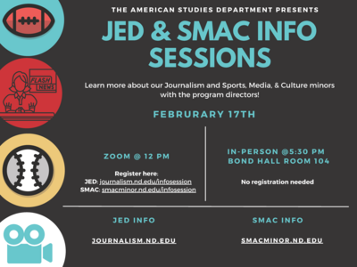 Jed Smac Info Session Poster